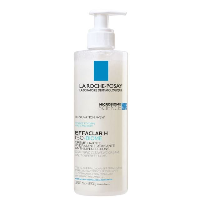 Effaclar H Iso-Biome La Roche Posay Cr Lavante Fl Pompe/390Ml