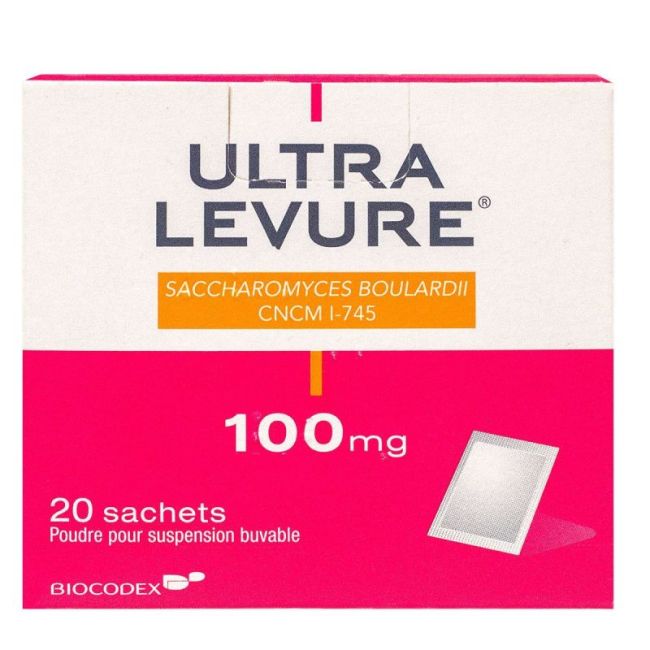 Ultra-Levure 100 Mg Pdr Susp Buv En Sachet B/20