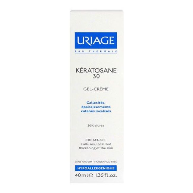 Uriage Keratosane 30 Gel Creme Corporel Soin Keratolytique T/40Ml
