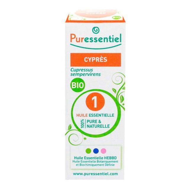 Puressentiel Hebbd Huile Essentielle Bio Cypres Fl/10Ml