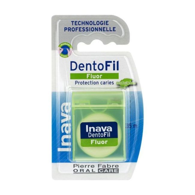 Dento-Fil Fil Dentaire Menthe Fraiche Fluor 35M