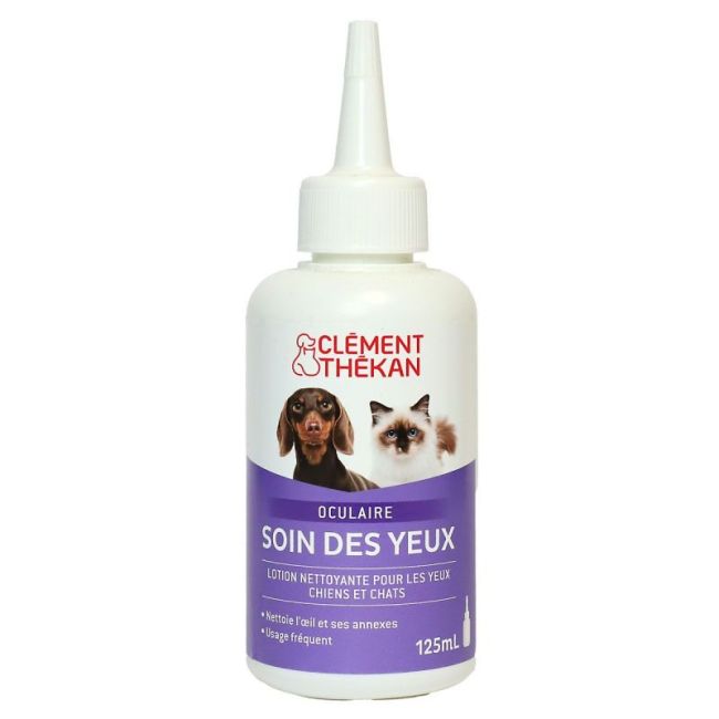 Clement Thekan Soin Des Yeux S Oculaire Chat/Chien Fl/125Ml