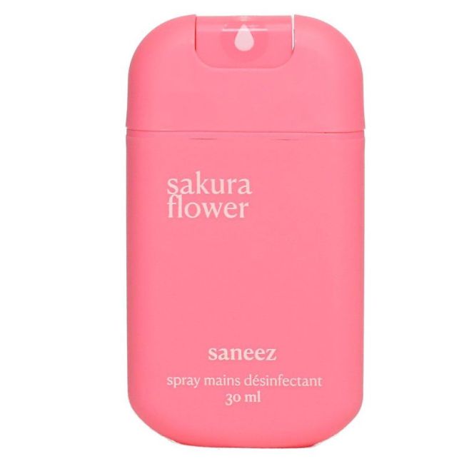 Saneez Spray Desinfectant Mains Sakura Flower Fl/30Ml