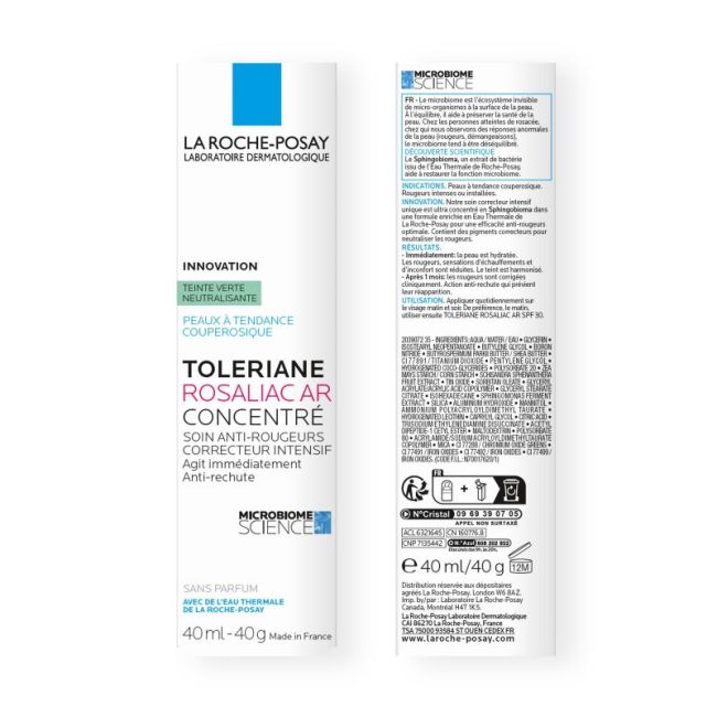 Toleriane Rosaliac Ar Concentre La Roche Posay Cr T/40Ml