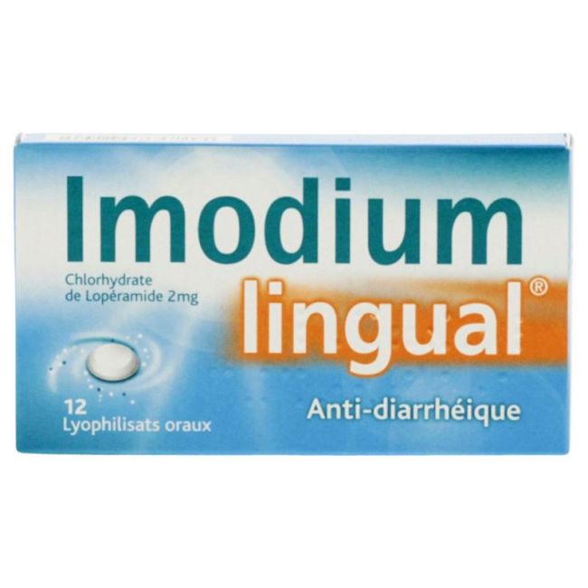 Imodiumlingual 2 Mg Lyophilisat Oral Plq/12