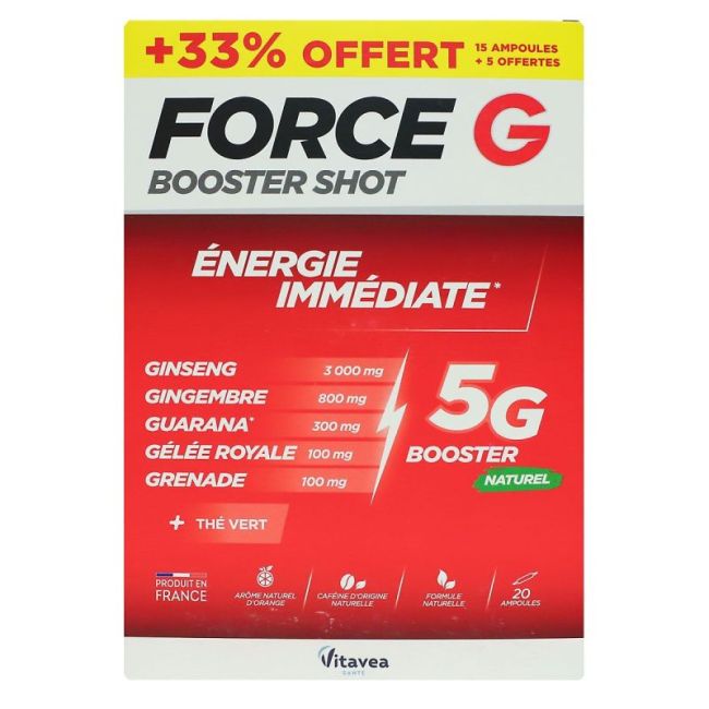 Force G Booster Shot Bio S Buv 2B/10Amp/20Ml