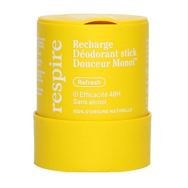 Respire Deodorant Douceur Monoi Stick Rechge/50G