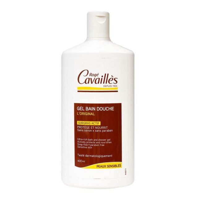 Roge Cavailles Gel Surgras Bain Douche Fl/400Ml