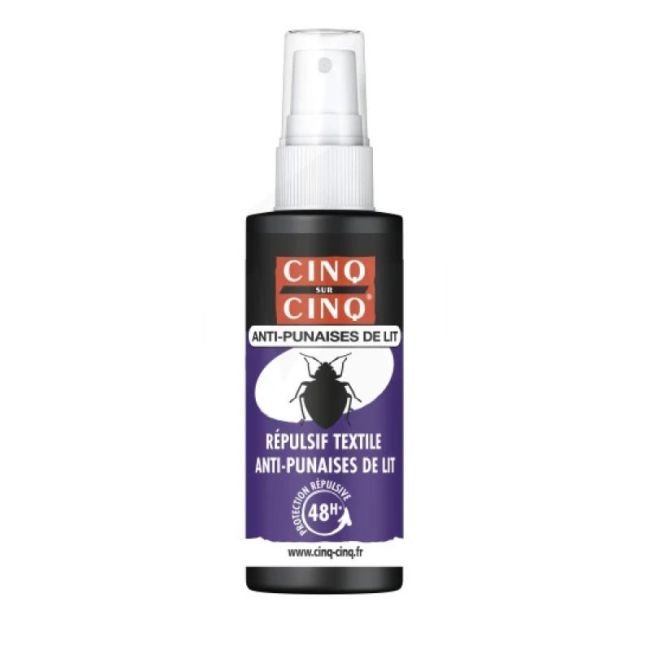 Cinq Sur Cinq Spray Punaises De Lit Insecticide Fl/50Ml