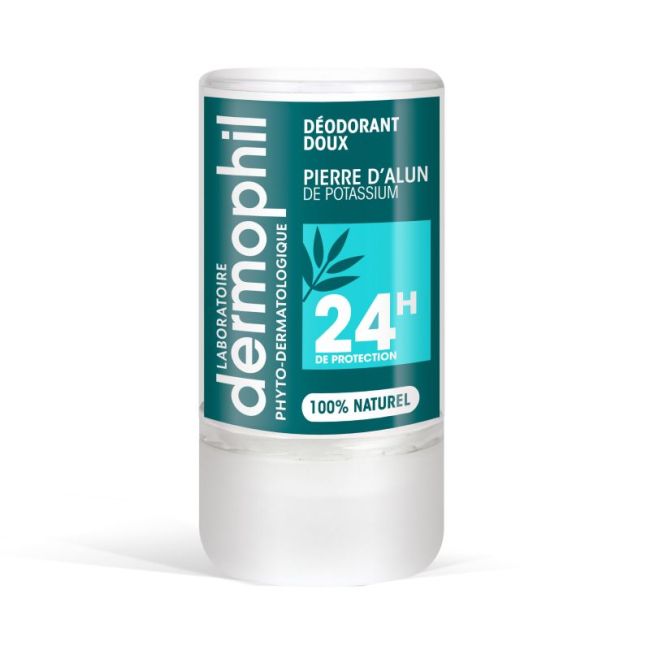 Dermophil Indien Deodorant Doux Pierre D'alun 115G
