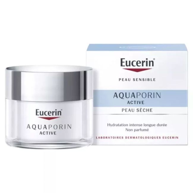 Eucerin Aquaporin Active Emuls Soin Hydratant Peau Seche Pot/50Ml