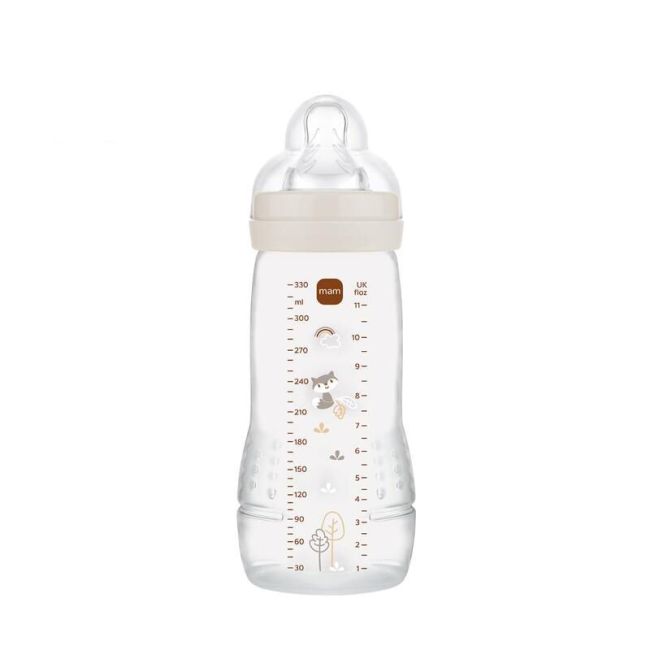 Mam Easy Active Biberon Tetine Debit X Decore Sable 330Ml