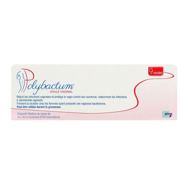 Polybactum Ovule Vaginal Recidives Vaginoses Bacteriennes B/9