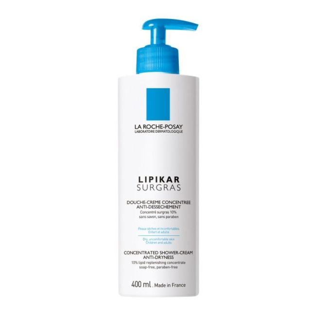 Lipikar Surgras La Roche Posay Cr Lavante Anti-Dessechement Fl Pompe/400Ml