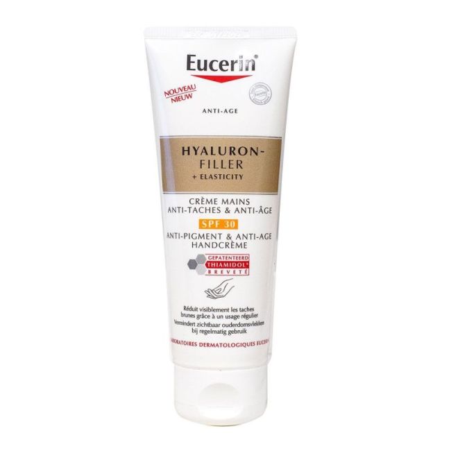 Eucerin Hyaluron-Filler + Elasticity Thiamidol Spf30 Cr Mains Anti-Taches Et Anti-Age T/75Ml