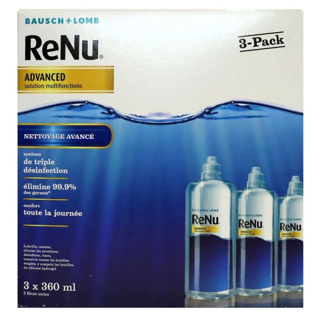Renu Advenced S Lent Multifonction 3Fl/360Ml
