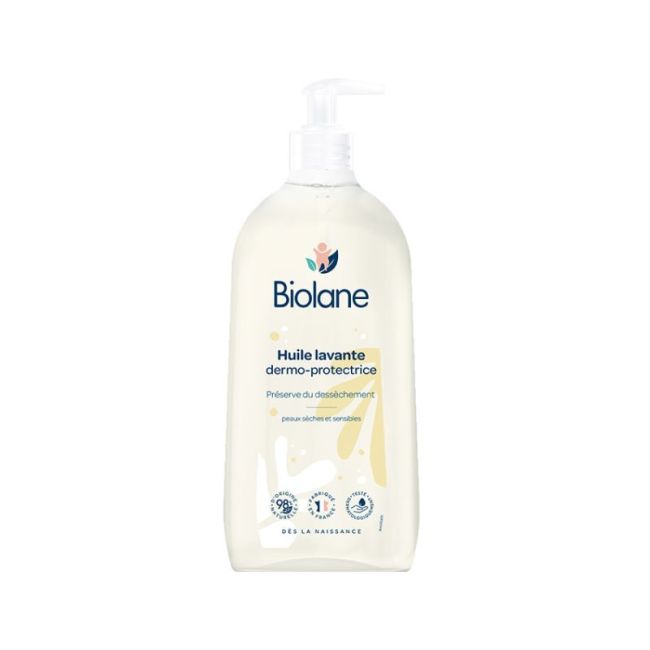 Biolane Expert Pro Huile Lavante Dermo-Protectrice Fl Pompe/500Ml