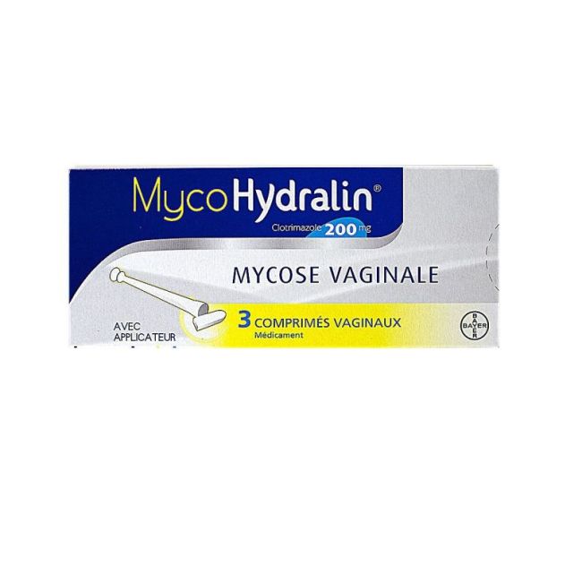 Mycohydralin 200 Mg Cpr Vaginal Plq/3+Applic