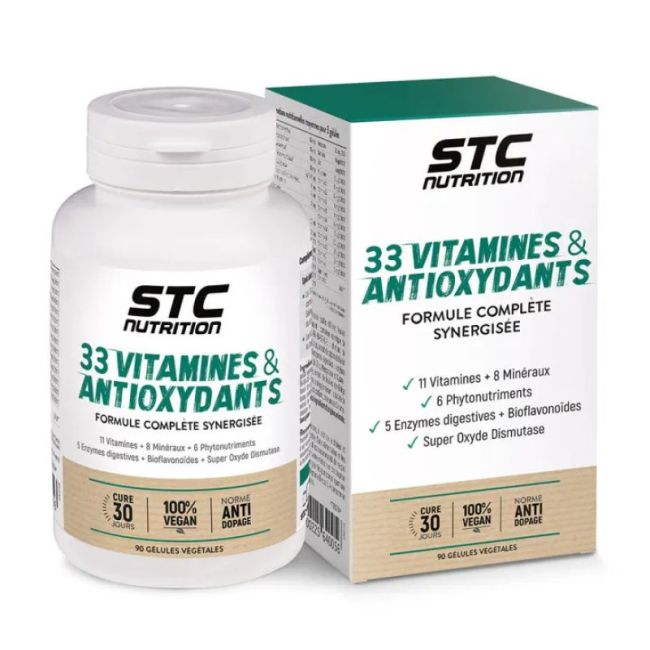 33 Vitamins & Antioxydants Gel B/90