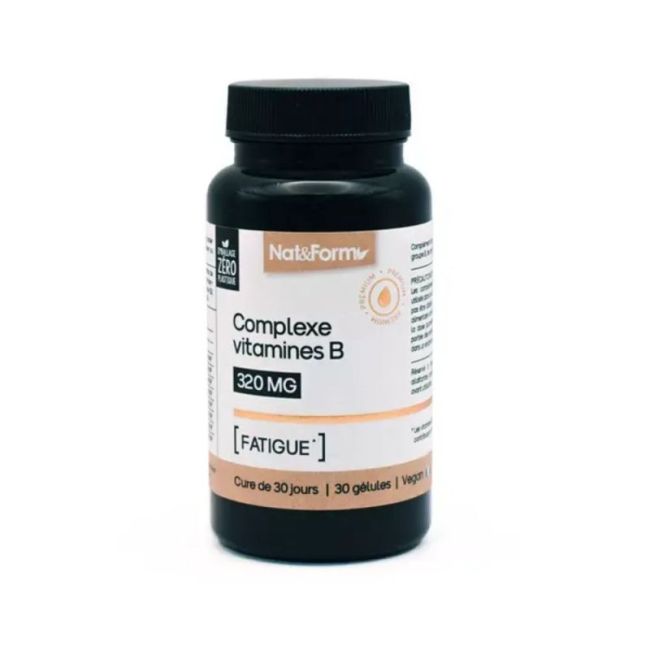 Nat&Form Nutraceutique Premium Complexe Vitamines B Gel B/30