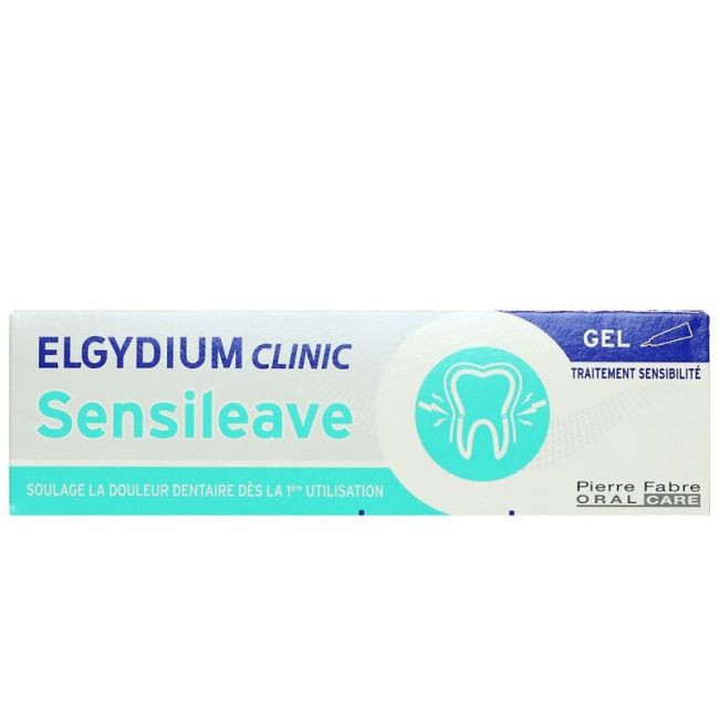 Elgydium Clinic Sensileave Gel Dent Dents Sensibles Hypersensibilite Dentaire T/30Ml