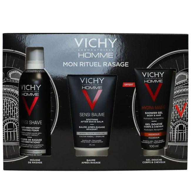 Vichy Homme Sensi Baume Coffret Noel 2024