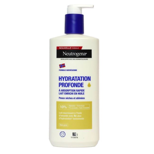 Neutrogena Lait Hydratation Profonde Enrichi En Huile Fl Pompe/400Ml