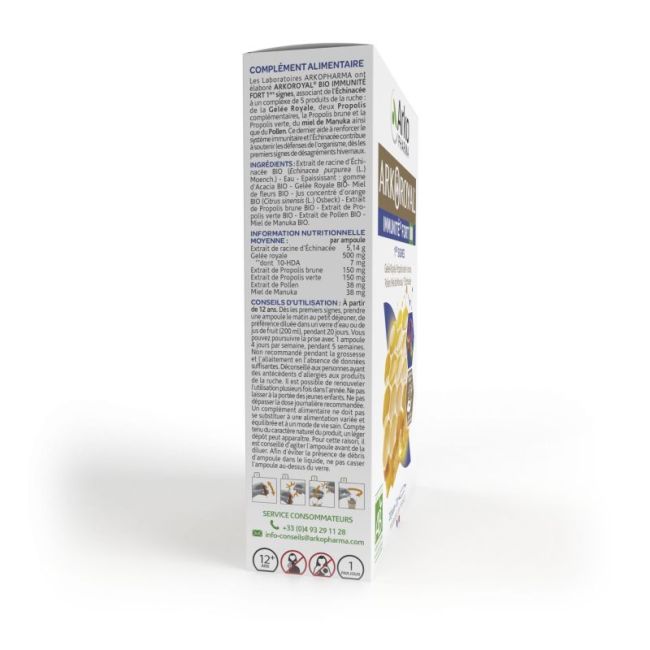 Arkoroyal Immunite Fort S Buv 20Amp/10Ml
