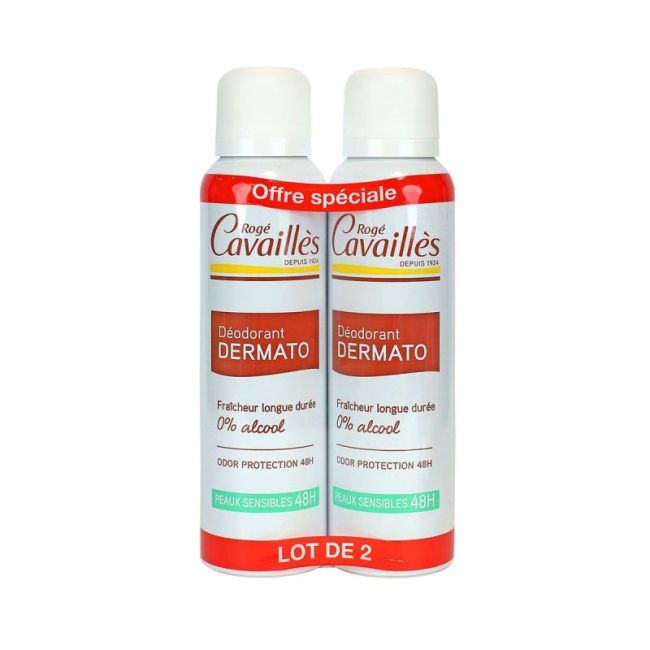 Roge Cavailles Deo Dermato Deodorant Anti-Odeurs 48H 2Spray/150Ml