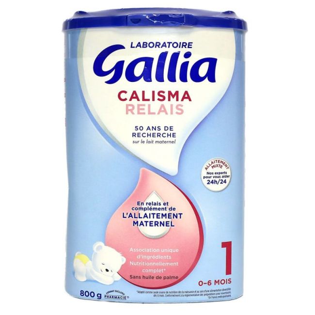 Gallia Calisma Relais 1 Lait Pdre B/800G