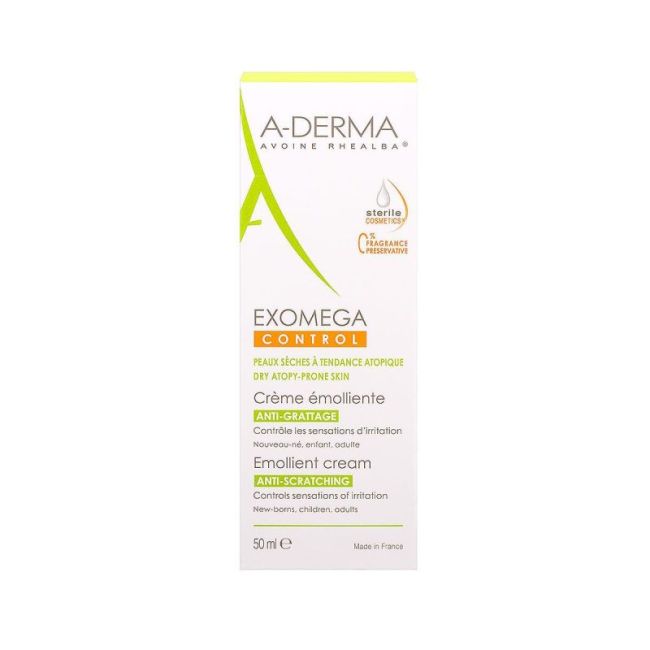 Aderma Exomega Control Cr Sterile T/50Ml