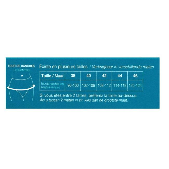Saforelle Culotte Fuites Urinaires Culotte Ultra Absorbante Noire Taille 42