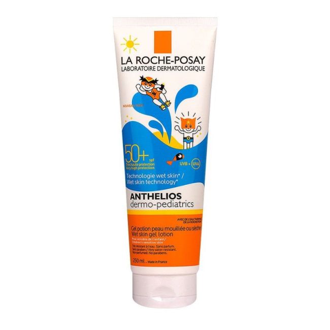Anthelios Dermo-Pediatrics La Roche Posay Spf50+ Gel Peau Mouillee Enfant Wet Skin T/250Ml
