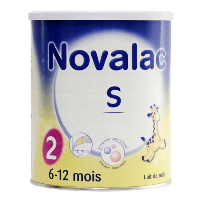 Novalac S 2 Lait Pdre 6 A 12 Mois B/800G