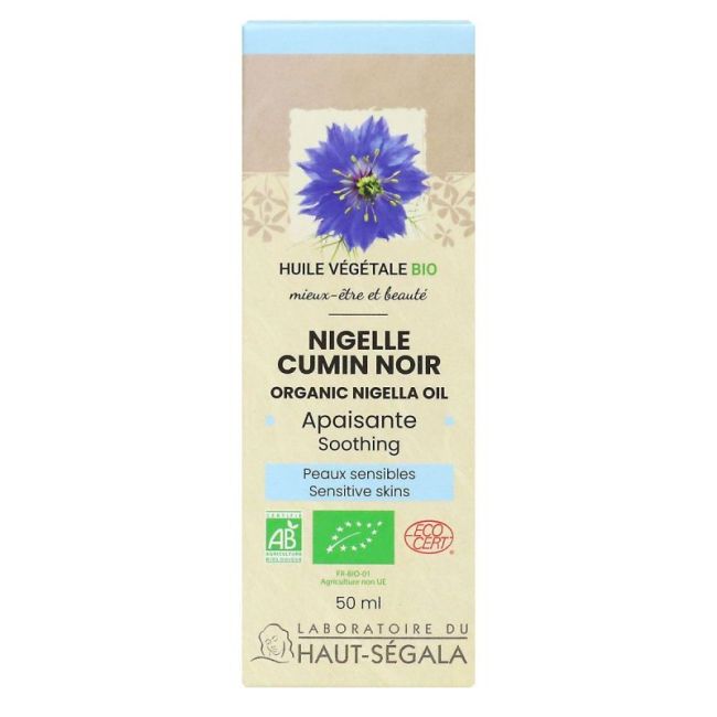 Huile Vegetale Bio Nigelle Cumin Noir 50Ml