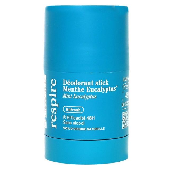 Respire Deodorant Menthe Eucalyptus Stick/50G