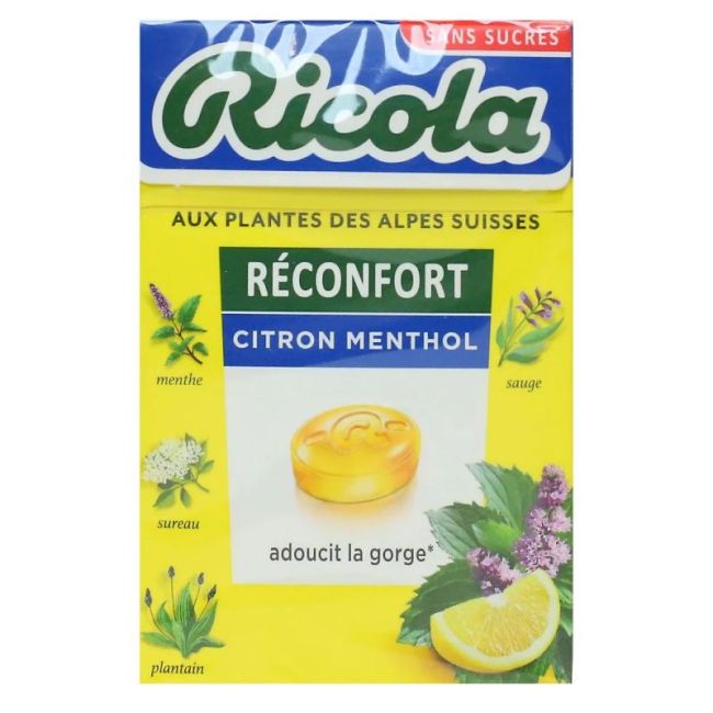 Ricola Citron Menthol Ss 50G