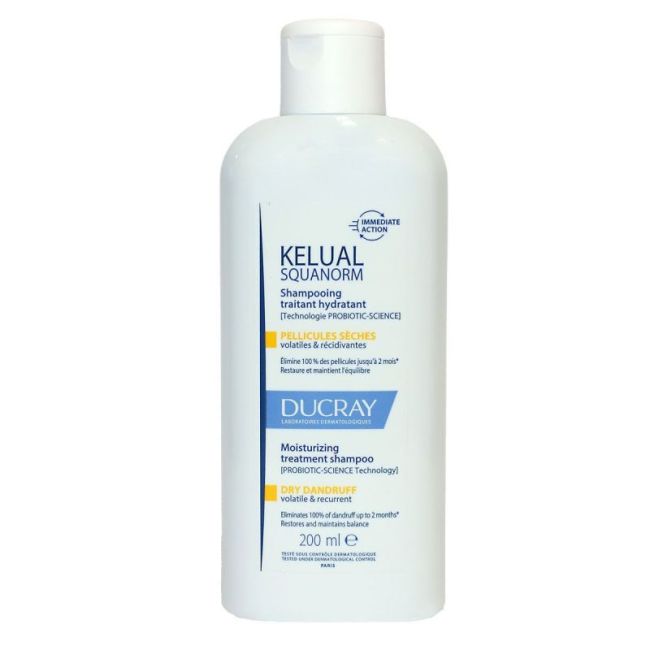 Kelual Squanorm Shampooing Pellicules Seches Fl/200Ml