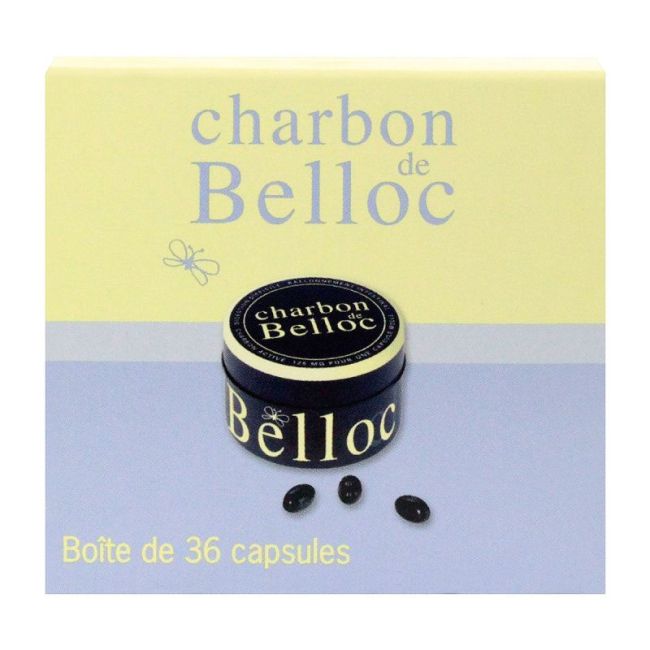 Charbon De Belloc 125 Mg Caps Molle B/36