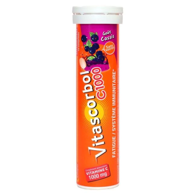 Vitascorbol C 1000 Cpr Eff Cassis T/15