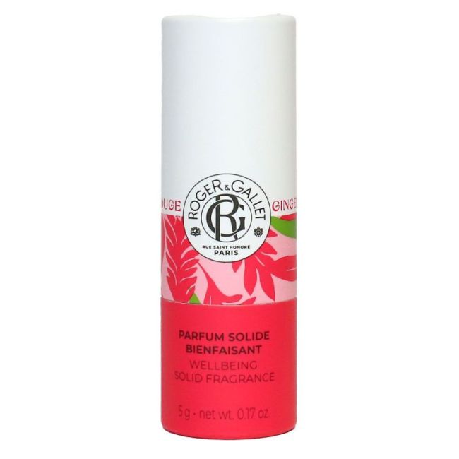 Roger Gallet Gingembre Rouge Parfum Solide Bienfaisant Stick/5G