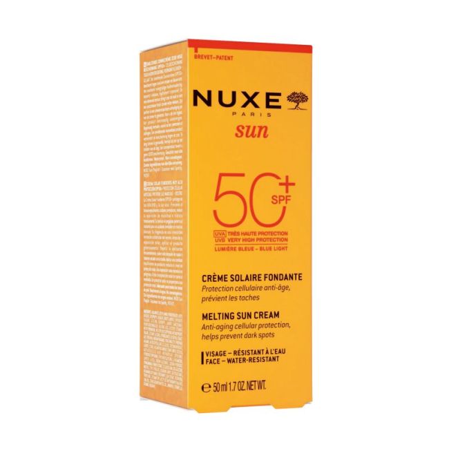 Nuxe Sun Spf50 Cr Fondante Visage T/50Ml