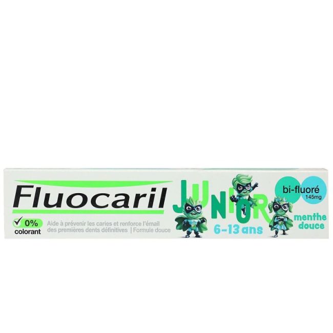 Fluocaril Junior Dentifrice Menthe Douce 6-13Ans T/75Ml