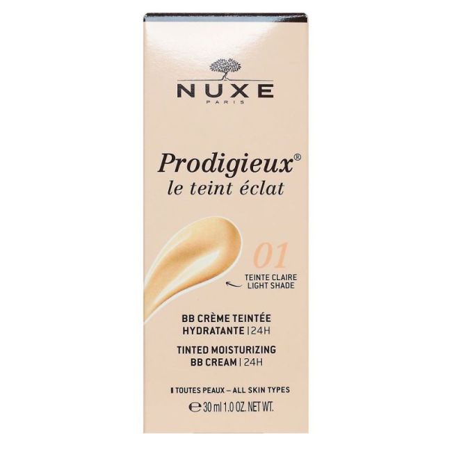 Nuxe Prodigieuse Le Teint Eclat Cr Bb Hydratante 24H Claire T/30Ml