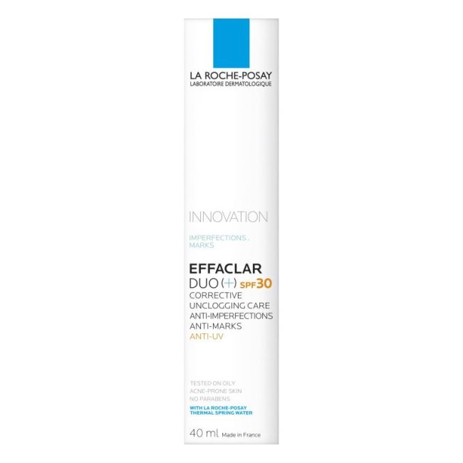 Effaclar Duo + La Roche Posay Spf30 Cr Soin Anti-Imperfections Marques Recidive Uv T/40Ml