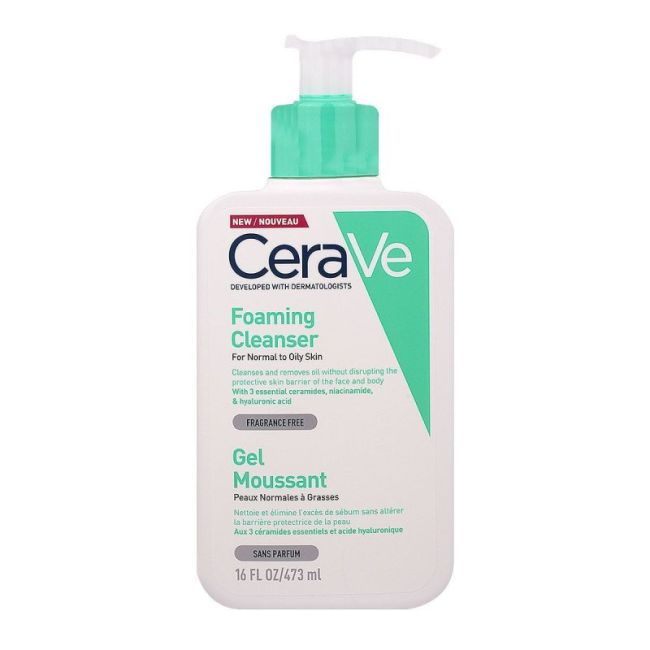 Cerave Gel Moussant Nettoyant Fl Pompe/473Ml