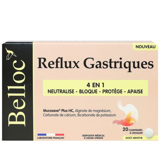 Belloc Reflux Gastriques Cpr A Croquer Menthe B/20