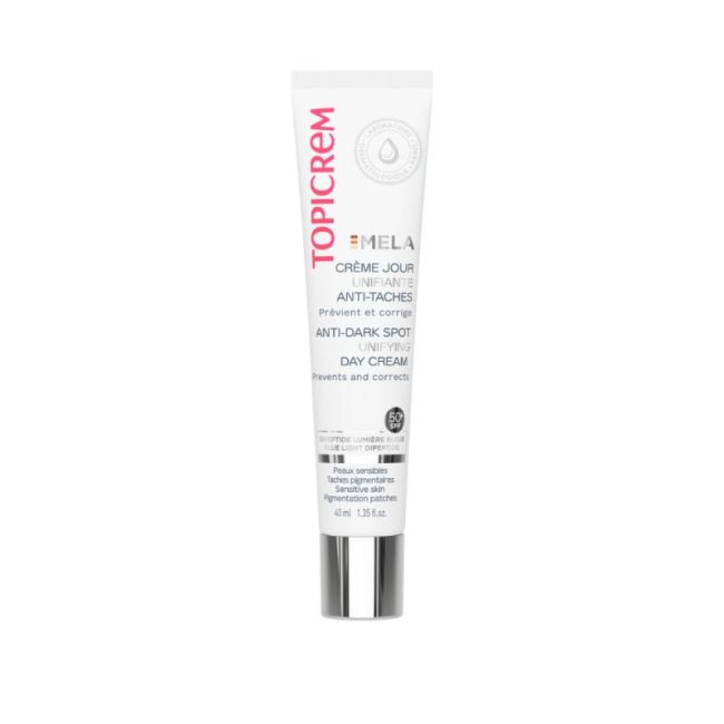 Topicrem Mela Spf50+ Cr Jour Unifiante Anti-Taches T/40Ml