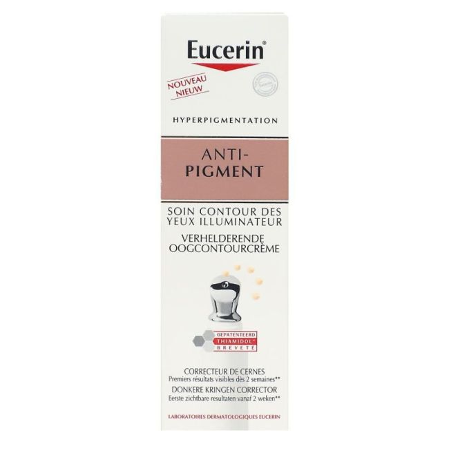 Eucerin Anti-Pigment Soin Contour Des Yeux Illuminateur Correcteur De Cernes Cr T/15Ml