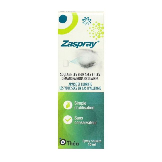 Zaspray Spray Oculaire Apaisant Et Lubrifiant Fl/10Ml